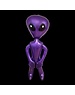  Opblaas alien - 150cm - Paars