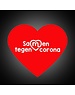  COVID-19 Sticker - Samen tegen corona - 200mm