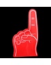  Foam hand - Wijsvinger - Rood