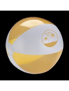  Strandballen - 30cm - bedrukt - oranje