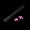 Confetti shooter handmatig - MagicFX - 50cm - roze