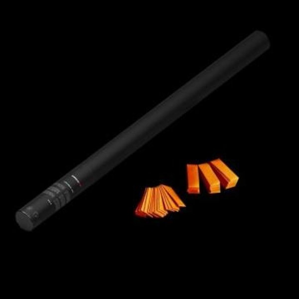 Confetti shooter handmatig - MagicFX - 80cm - oranje