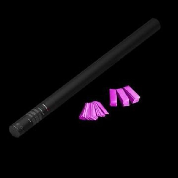 Confetti shooter handmatig - MagicFX - 80cm - roze