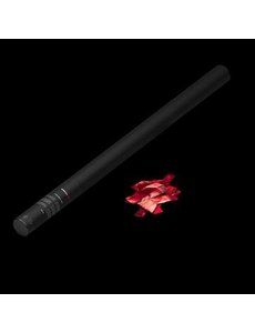  Confetti shooters - 80cm - metallic rood