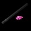 Confetti shooter handmatig - MagicFX - 80cm - metallic roze