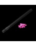  Confetti shooters - 80cm - metallic roze