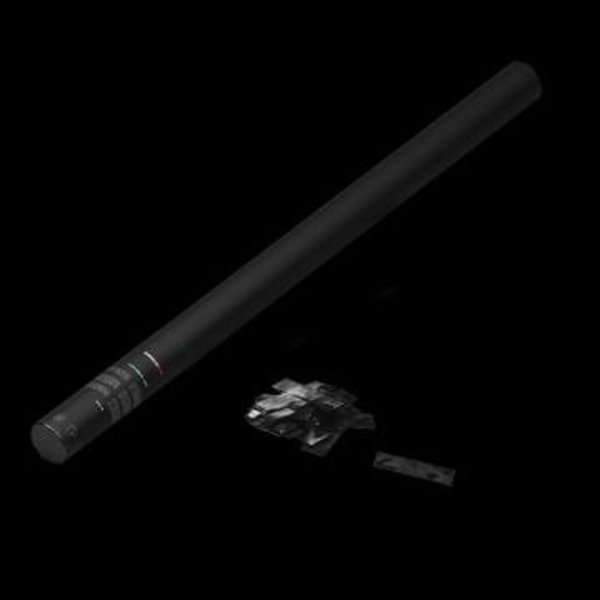 Confetti shooter handmatig - MagicFX - 80cm - metallic zwart