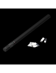  Confetti shooters - 80cm - wit+zwart