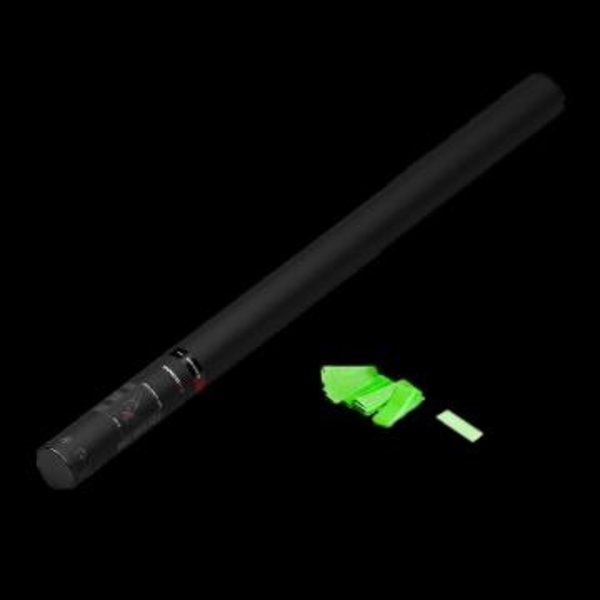 Confetti shooter handmatig - MagicFX - 80cm - fluo groen