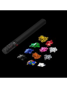  Confetti shooter -  50cm - Metallic kleuren zelf samenstellen