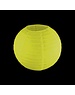  Gele lampion - brandvertragend - 25cm