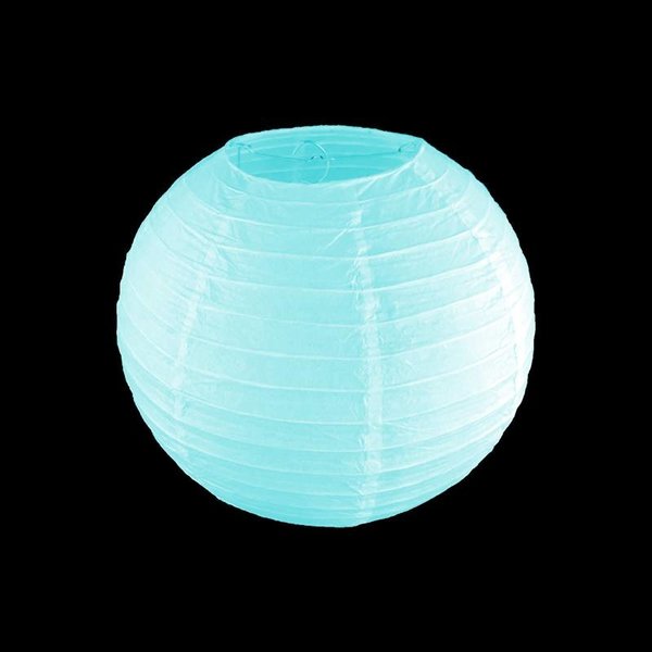 Blauwe lampion - 25cm - Zowel binnen als buitengebruik