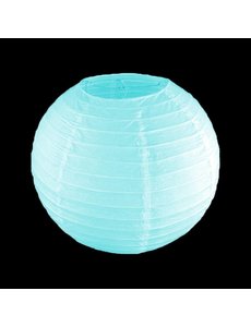  Blauwe lampion - brandvertragend - 40cm