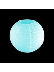  Blauwe lampion - brandvertragend - 25cm