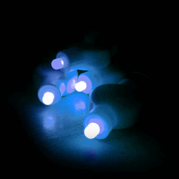 Lampjes aan stiek - blauw - Voor een gezellige sfeer!