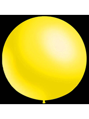  Ballonnen - Geel - Rond - 130cm