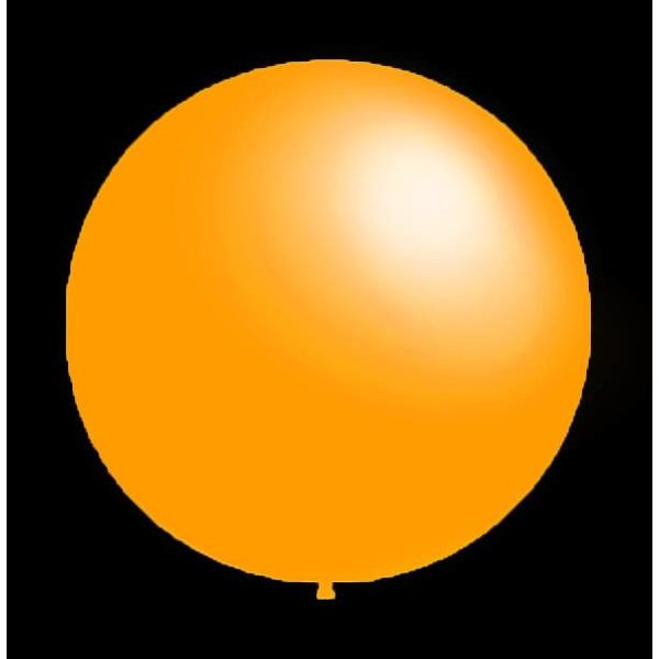 Ballonnen - Oker - Rond - 30cm