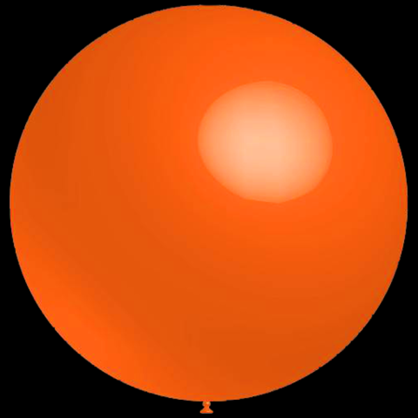Ballonnen - Oranje - Rond - 60cm