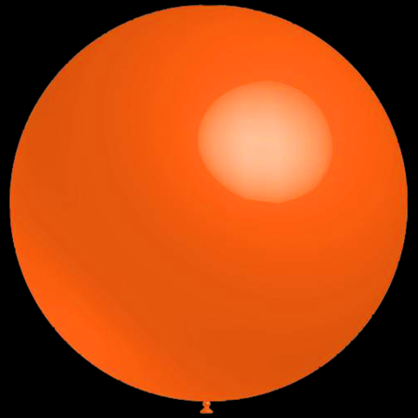 Ballonnen - Oranje - Rond - 91cm