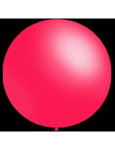 Ballonnen - Fuchsia - Rond - 91cm