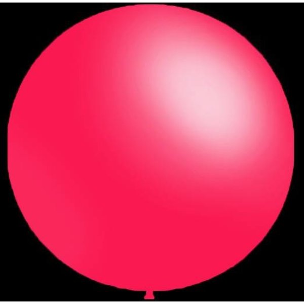 Ballonnen - Fuchsia - Rond - 91cm