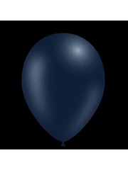  Ballonnen - Donkerblauw - Metallic - 26cm