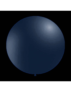  Ballonnen - Donkerblauw - Rond - 30cm