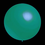 Ballonnen - Turquoise - Rond - Metallic - 28cm