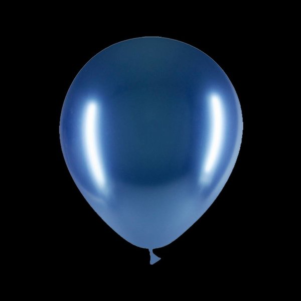 Ballonnen - Blauw - Chrome - 30cm