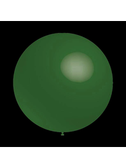  Ballonnen - Donker groen- Rond - Metallic - 28cm