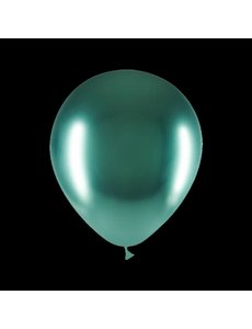  Ballonnen - Groen - Chrome - 30cm