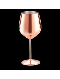  RVS wijnglas roze - 50cl