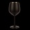 Onbreekbaar RVS wijnglas zwart - 50cl