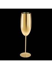  RVS champagneglas goud - 28cl