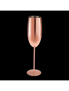  RVS champagneglas roze - 28cl