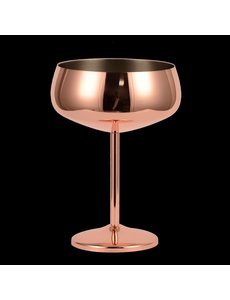  RVS cocktailglas roze- 40cl