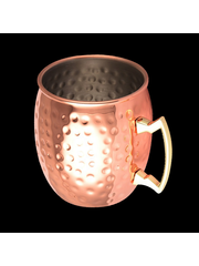  RVS Moscow mule bekers - 35cl - Roze