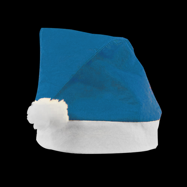 Blauwe kerstmutsen