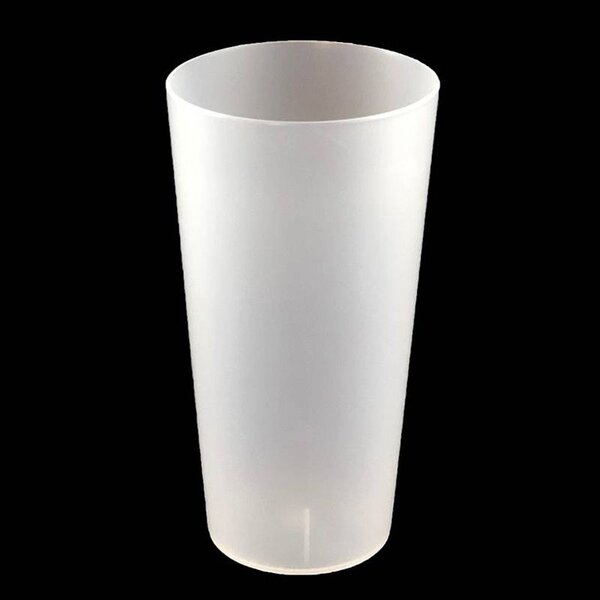 Eco plastic glas - 23 cl - Hoog