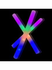  LED Foam sticks - multicolor (incl. milieubijdrage € 0,19 incl. BTW/stuk)