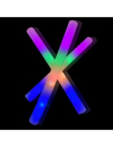  LED Foam sticks - multicolor (incl. milieubijdrage € 0,19 incl. BTW/stuk)