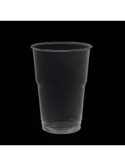  rPET wegwerp bekers - 25cl - Transparant (type 2)