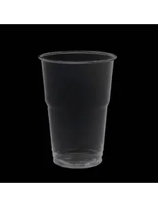  rPET wegwerp bekers - 25cl - Transparant (type 2)