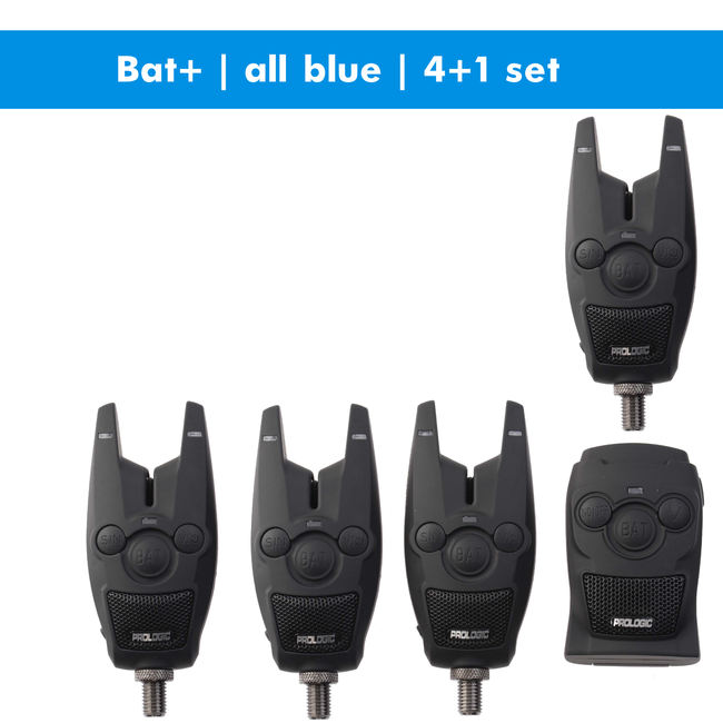 Prologic BAT+ | 4+1 Bissanzeige-Set (alle blauen LEDs)