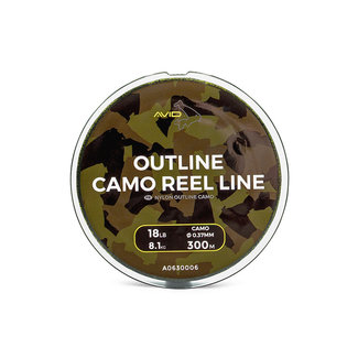 Avid Carp Outline Camo Reel Line 1000m (Hauptschnur)