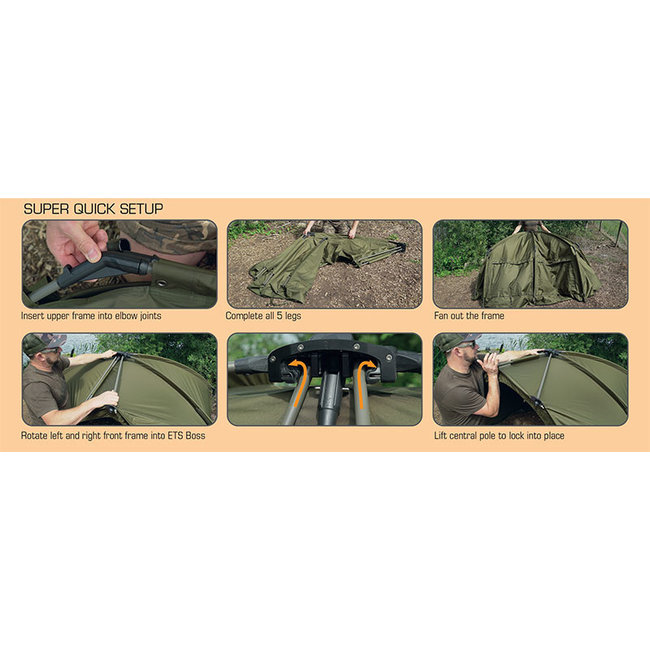 FOX Frontier X - Bivvy - 1 Mann