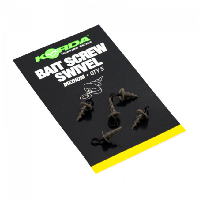 Korda Micro Ring Swivel Bait Screw (M)