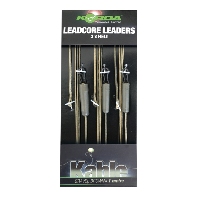 Korda Leadcore Leader Heli Rig (3 Stück)