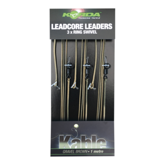 Korda Leadcore Leader Ring Swivel (3 Stück)