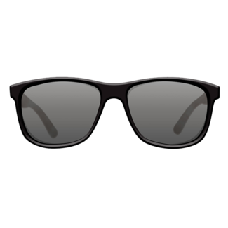 Korda Sonnenbrille Classics Mattschwarzes Gehäuse | Graue Gläser